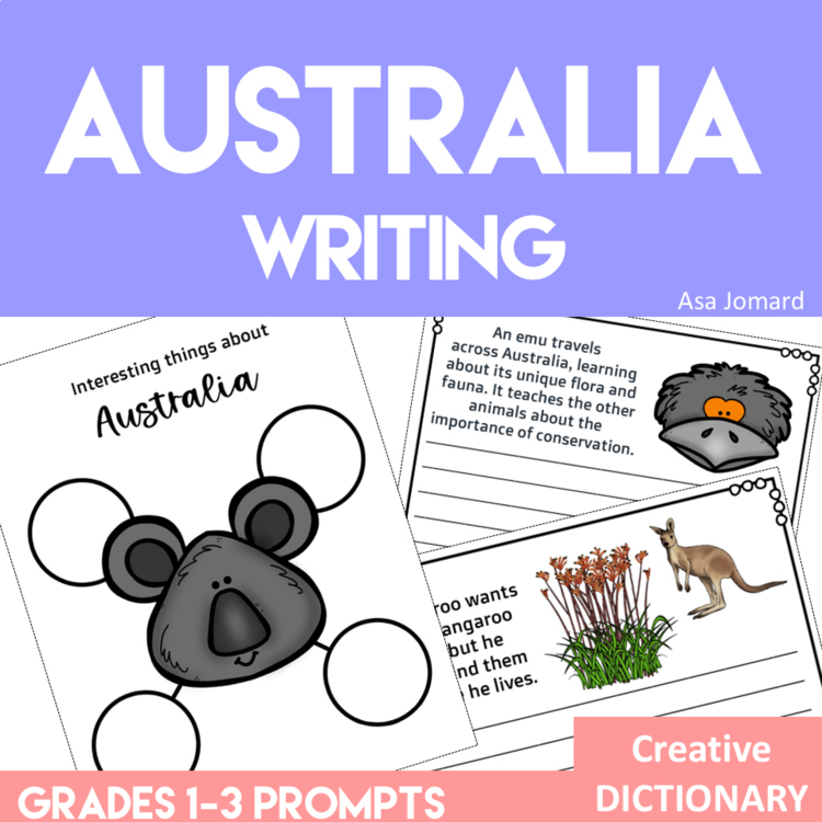 Engaging Australia Writing Prompts | Unique Creative Dictionary