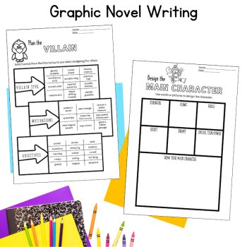 Halloween Haunted House Spooky Story Fictional Narrative Writing Paper 4th 5th, image 3