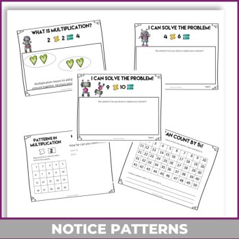 Engaging Math Journal Multiplication Prompts | Write Valentine Math Stories, image 4