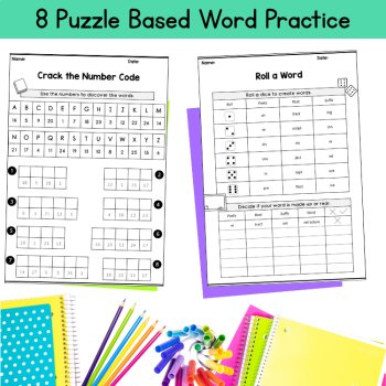 Morphology Review Quiz Puzzles ELA Centers Vocabulary Bell Ringers 5th 6th Grade, image 2