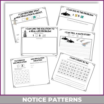 Engaging Multiplication Math Journal Prompts | Write Math Stories Winter, image 4