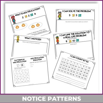 Inspiring Halloween Math Journal | Multiplication Skip Counting Writing Prompts, image 4