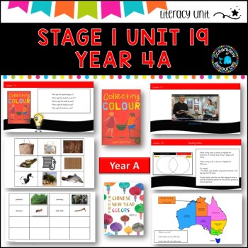NSW DET Stage 1 English Unit 19  COLLECTING COLOUR Component B TERM 4A, image 2