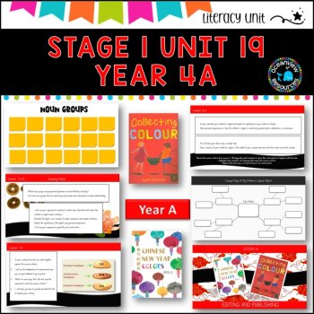 NSW DET Stage 1 English Unit 19  COLLECTING COLOUR Component B TERM 4A, image 4