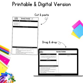 Sci Fi Fun Friday Writing Prompts Reluctant Writers Early Finisher 5th 6th Grade, image 4