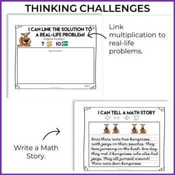Improve Learning with Multiplication Math Journal Prompts | Write Math Stories, image 3