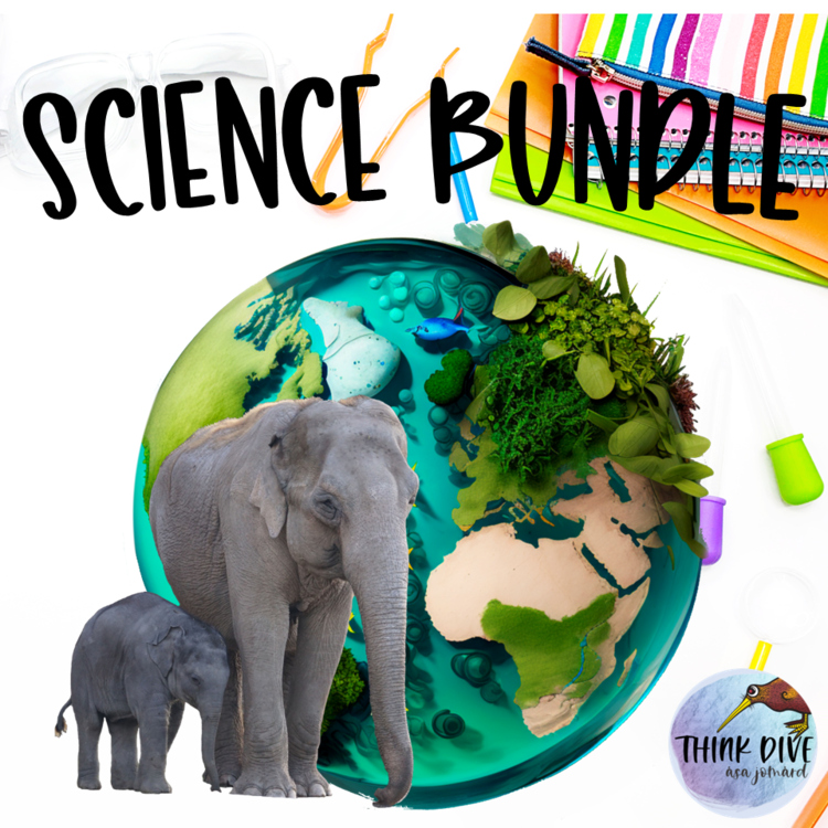Exciting Science Activities Bundle | Unique Biomimicry & Space Adventures