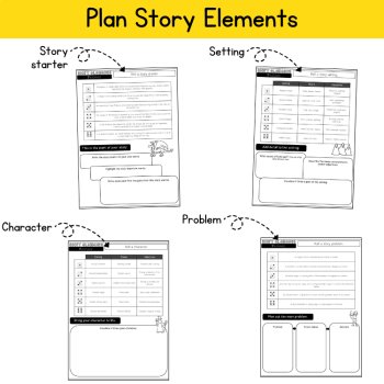 Fantasy Fun Engaging Writing Activity 4th 5th Grade Fast Finisher Low Prep ELA, image 2