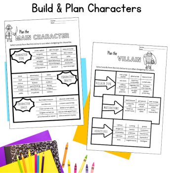 Pirate Graphic Novel Comic Book Visual Storytelling Writing Unit 5th 6th Grade, image 2