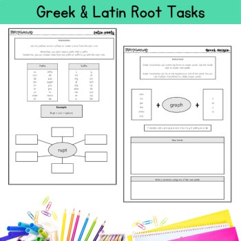 4th 5th Grade Prefixes Suffixes Base Word Morphology Worksheets Etymology Study, image 4