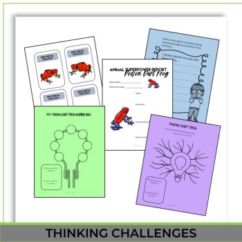Inspiring Poison Dart Frog Superpower Report | Engaging Biomimicry Adventure, image 4