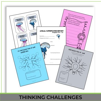 Engaging  Portuguese Man-of-War Superpower Report | Design Inspired Activities, image 4
