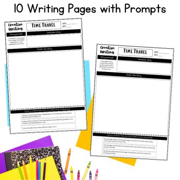 Guided Narrative Writing Scaffolds Engaging Reluctant Writers 5th 6th Grade, image 2