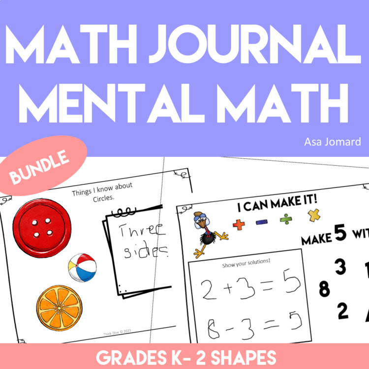 Engaging Math Journal Bundle | Math Challenges and Mental Math