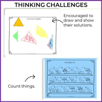 Engaging Math Journal Bundle | Math Challenges and Mental Math, image 3