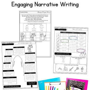 Short Stories Imaginative Narrative Writing Unit Activities 4th 5th 6th Grade, image 3