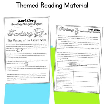 Short Stories Imaginative Narrative Writing Unit Activities 4th 5th 6th Grade, image 4
