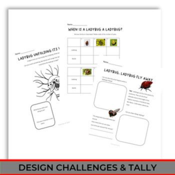 Inspiring Ladybug Bundle | Biomimicry Design Adventure | Math Activities, image 3