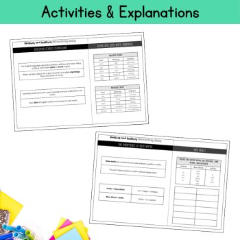 Morphology Worksheets Prefixes Suffixes Root Words & Greek Latin Roots 6th Grade, image 4
