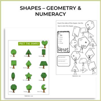Engaging Earth Day Bundle Activities | Game Board Project | Geometry, image 2