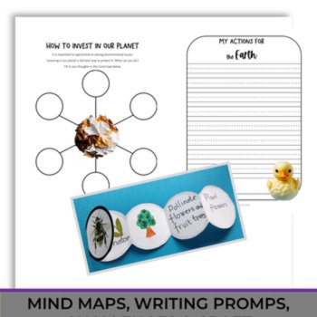 Engaging Earth Day Bundle Activities | Game Board Project | Geometry, image 4