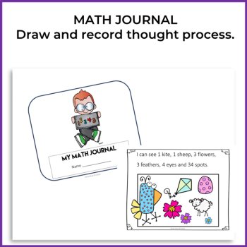 Inpiring Spring Activities Bundle | Engaging Math Journal Prompts and Games, image 2