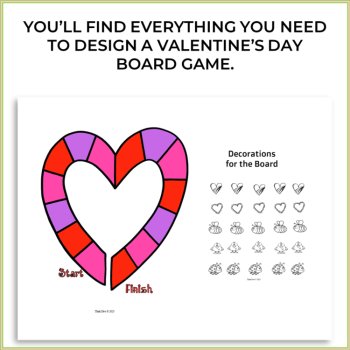 Engaging Valentine's Day Activities | Make a Board Game, image 2