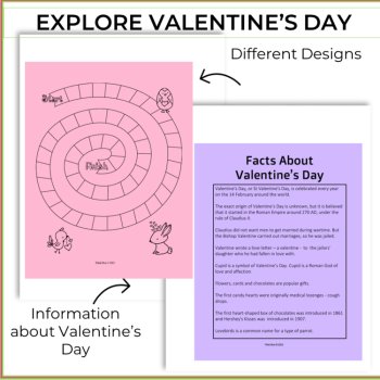 Engaging Valentine's Day Activities | Make a Board Game, image 3