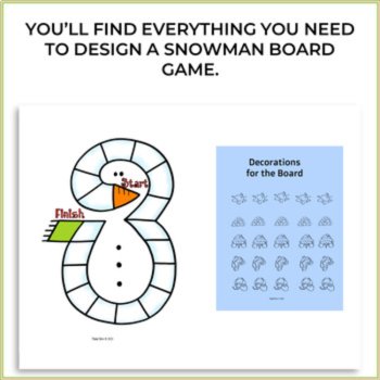 Engaging Winter Activities | Make a Snowman Board Game, image 2