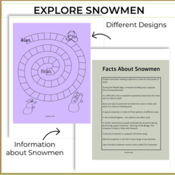 Engaging Winter Activities | Make a Snowman Board Game, image 3