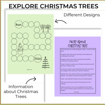 Engaging Winter Festive Season Activities | Christmas Tree Board Game, image 3