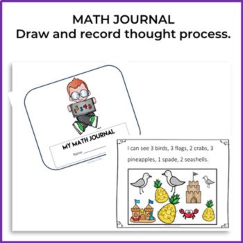 Engaging Summer Math Journal Prompts | Explore Numbers 0 - 20, image 2
