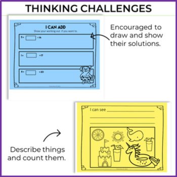 Engaging Summer Math Journal Prompts | Explore Numbers 0 - 20, image 3