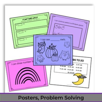 Engaging Fall and Halloween Math Journal Prompts | Explore Numbers 0 - 20, image 4