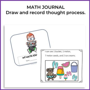 Engaging Summer Math Journal Prompts | Explore Numbers 0-120, image 2
