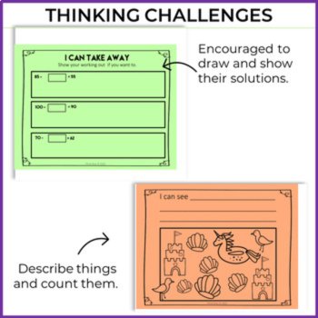 Engaging Summer Math Journal Prompts | Explore Numbers 0-120, image 3