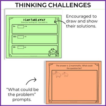 Inspiring Math Journal Prompts Bundle | Fun Number Challenges for the Whole Year, image 3