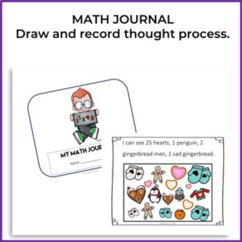 Engaging Gingerbread Math Journal Prompts | Explore Numbers 0-100, image 2