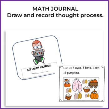 Easy to Use Math Journal Prompts | Explore Numbers 0 - 20, image 2