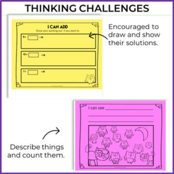 Easy to Use Math Journal Prompts | Explore Numbers 0 - 20, image 3