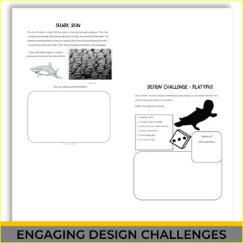 Unique Oviparous Animals Activities Bundle | Inspiring Biomimicry Challenges, image 4