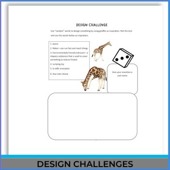 Engaging STEAM Giraffes Activities | Life Cycle | Unique Biomimicry Adventures, image 4
