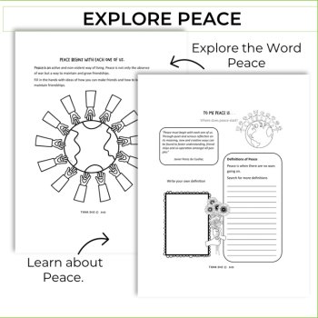 Inspiring Peace Activities | Make a Peace Banner, image 3