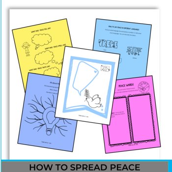 Inspiring Peace Activities | Make a Peace Banner, image 4