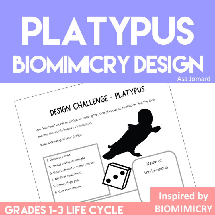Engaging STEAM Platypus Activities | Life Cycle | Inspiring Biomimicry Adventure