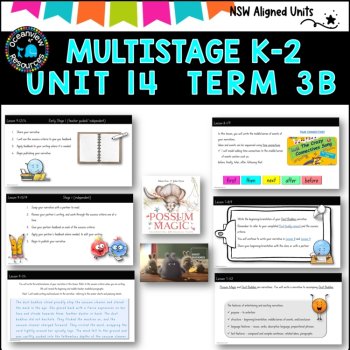 POSSUM MAGIC, DUST BUDDIES NSW Multi Stage K2 Unit 14 comp B ENGLISH TERM 3B, image 3