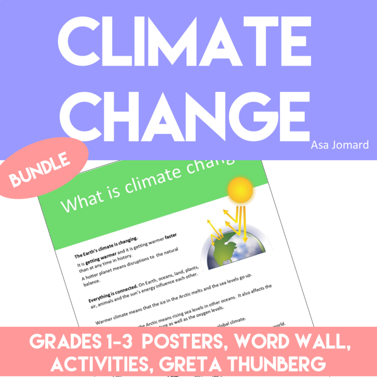 Engaging Climate Change Activities Bundle | Global Changes Environment