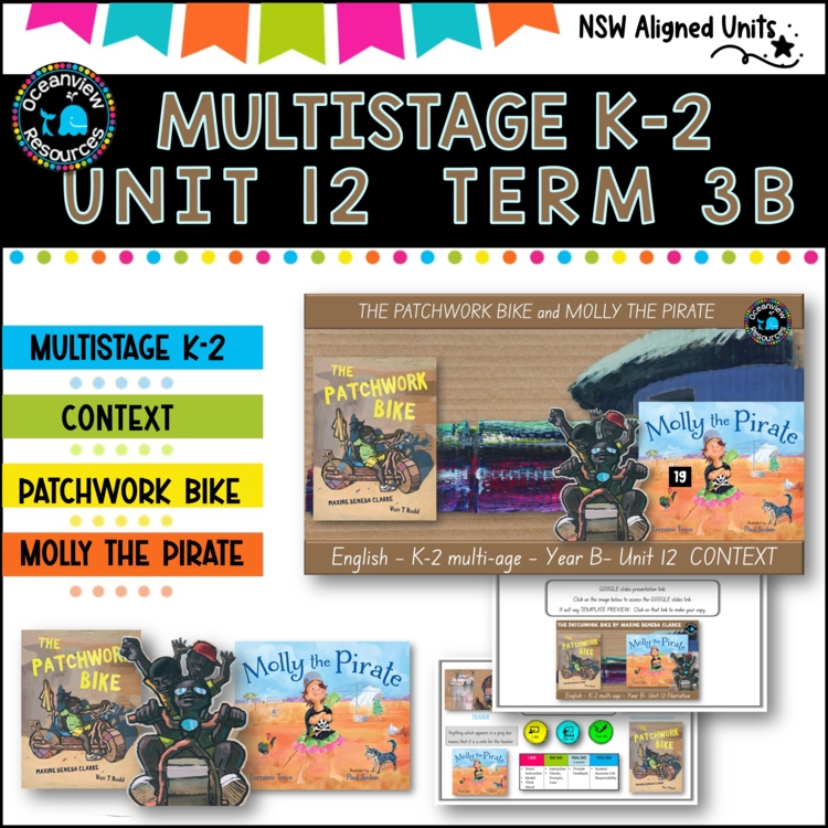 THE PATCHWORK BIKE NSW Multi Stage K-2 Unit 12 comp B ENGLISH TERM 3B Context