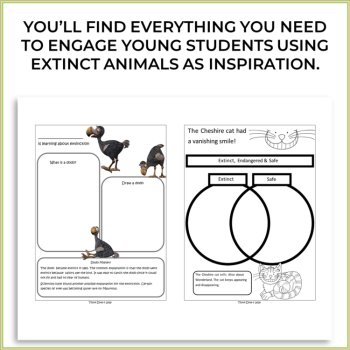 Endangered and Extinct Animals Activities | Inspiring Alice and the Dodo Race, image 2