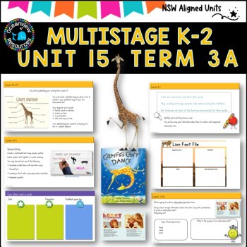 GIRAFFES CAN'T DANCE NSW MultiStage K-2 Unit 15 comp B ENGLISH TERM 3A, image 2